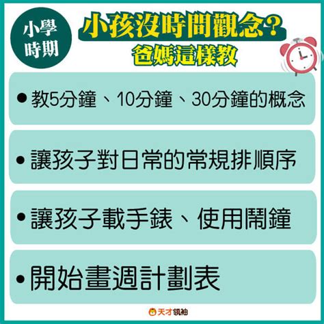 小孩的時間|小孩沒有時間觀念，爸媽每天催「快一點」？2歲到小。